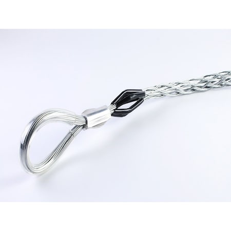 Woodhead Mesh Grip, Straight, Steel Grip, 28 in 35933